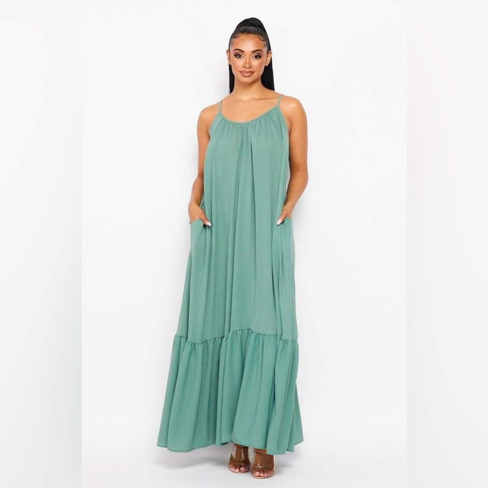 #69 Mist Fall Maxi Dress - Picture 2 of 4